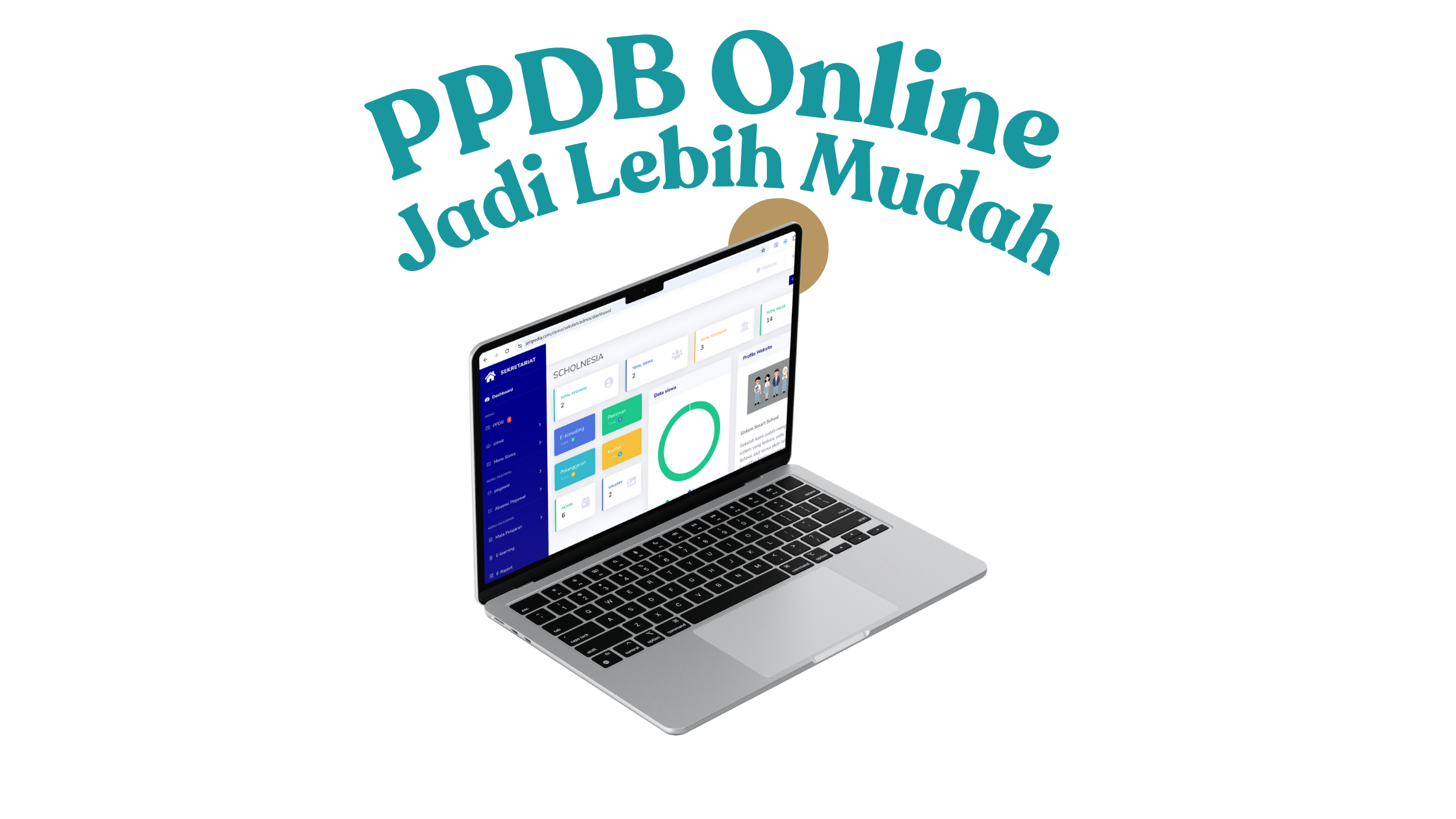 Contoh Website PPDB Modern